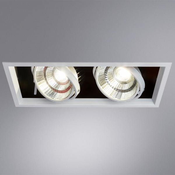 Встраиваемый светодиодный светильник Arte Lamp Merga A8450PL-2WH Встраиваемый светодиодный светильник Arte Lamp Merga A8450PL-2WH