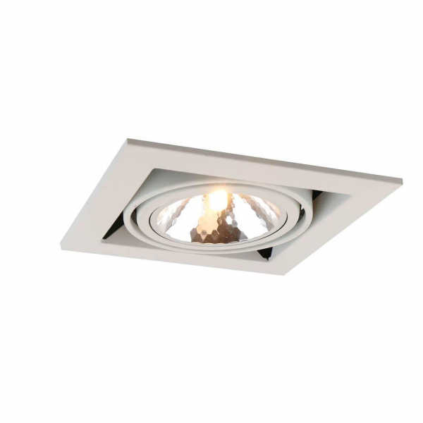 Встраиваемый светильник Arte Lamp Cardani Semplice A5949PL-1WH Встраиваемый светильник Arte Lamp Cardani Semplice A5949PL-1WH