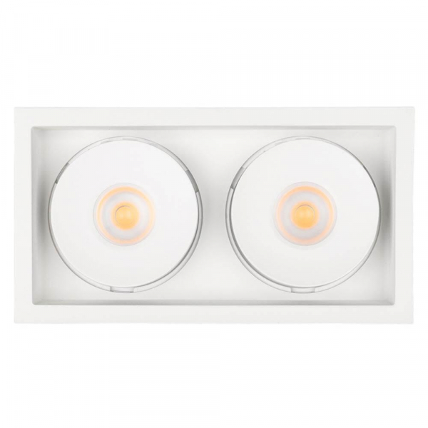 Встраиваемый светодиодный светильник Arlight CL-Simple-S148x80-2x9W Warm3000 026876 Встраиваемый светодиодный светильник Arlight CL-Simple-S148x80-2x9W Warm3000 026876
