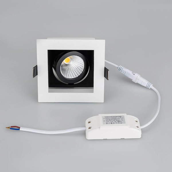 Встраиваемый светодиодный светильник Arlight CL-Kardan-S102x102-9W Warm 024126 Встраиваемый светодиодный светильник Arlight CL-Kardan-S102x102-9W Warm 024126