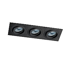 Встраиваемый светильник Italline SAG303-4 black/black