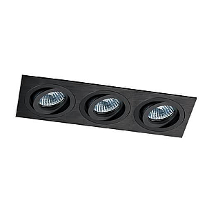 Встраиваемый светильник Italline SAG303-4 black/black