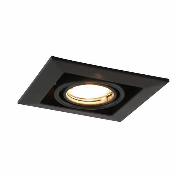 Встраиваемый светильник Arte Lamp Cardani Piccolo A5941PL-1BK Встраиваемый светильник Arte Lamp Cardani Piccolo A5941PL-1BK