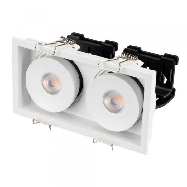 Встраиваемый светодиодный светильник Arlight CL-Simple-S148x80-2x9W Warm3000 026876 Встраиваемый светодиодный светильник Arlight CL-Simple-S148x80-2x9W Warm3000 026876