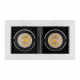 Встраиваемый светодиодный светильник Arlight CL-Kardan-S180x102-2x9W Day 024129