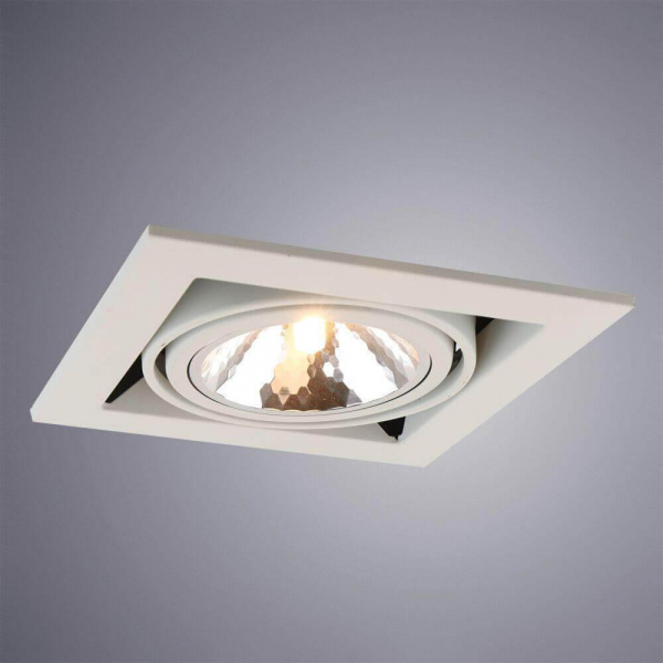 Встраиваемый светильник Arte Lamp Cardani Semplice A5949PL-1WH Встраиваемый светильник Arte Lamp Cardani Semplice A5949PL-1WH