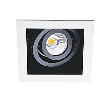 Встраиваемый светодиодный светильник Italline DL 3014 white/black
