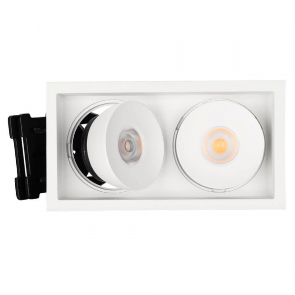 Встраиваемый светодиодный светильник Arlight CL-Simple-S148x80-2x9W Warm3000 026876 Встраиваемый светодиодный светильник Arlight CL-Simple-S148x80-2x9W Warm3000 026876