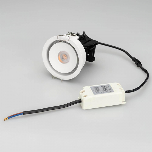 Встраиваемый светодиодный светильник Arlight CL-Simple-R78-9W Warm3000 026868 Встраиваемый светодиодный светильник Arlight CL-Simple-R78-9W Warm3000 026868
