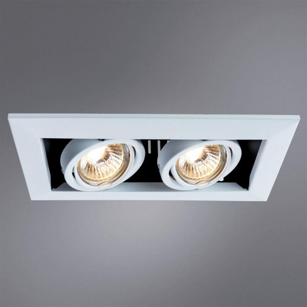 Встраиваемый светильник Arte Lamp Technika A5941PL-2WH Встраиваемый светильник Arte Lamp Technika A5941PL-2WH