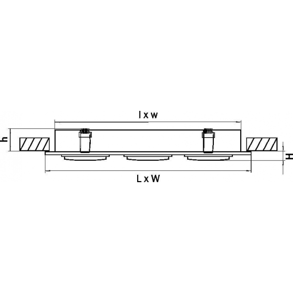 Встраиваемый светильник Lightstar Singo 011623 Встраиваемый светильник Lightstar Singo 011623