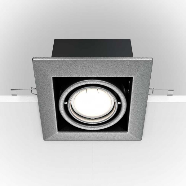 Встраиваемый светильник Maytoni Metal DL008-2-01-S Встраиваемый светильник Maytoni Metal DL008-2-01-S