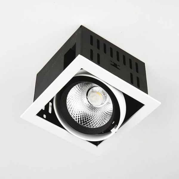 Встраиваемый светодиодный светильник Ambrella light Cardano T811 BK/CH 12W 4200K Встраиваемый светодиодный светильник Ambrella light Cardano T811 BK/CH 12W 4200K