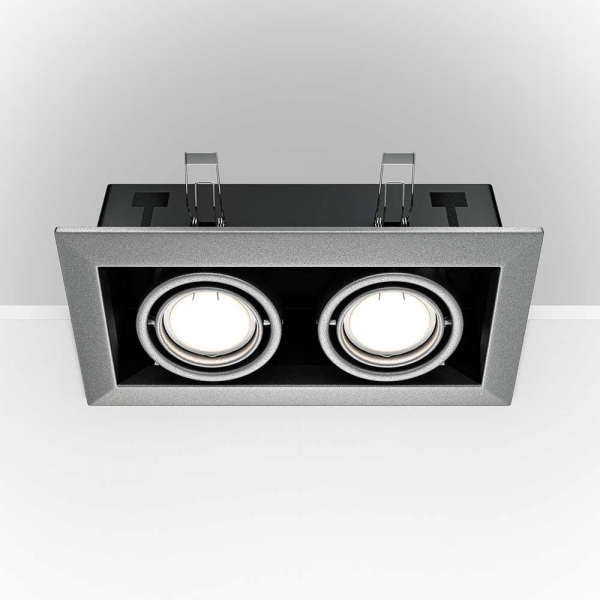 Встраиваемый светильник Maytoni Metal DL008-2-02-S Встраиваемый светильник Maytoni Metal DL008-2-02-S