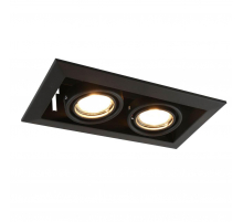 Встраиваемый светильник Arte Lamp Cardani Piccolo A5941PL-2BK