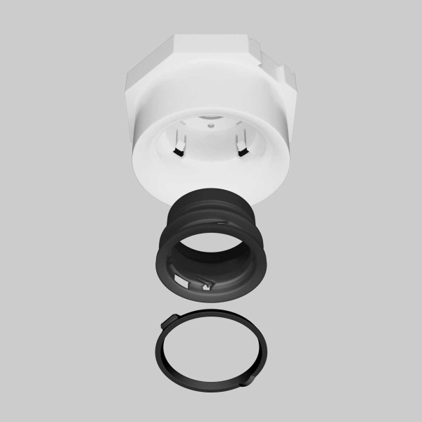 Рамка (светильник) скрытого монтажа лампочек и LED модулей MR16 в натяжной потолок Lightstar Anello 112007