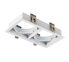 Рамка двойная квадратная встраиваемая для светодиодных модулей 0750xx STELLA Lightstar 075226