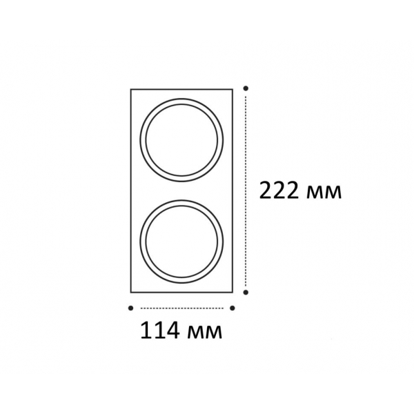 Рамка Italline IT08-8034 black