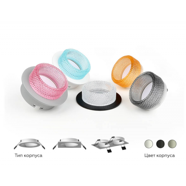 Насадка передняя Ambrella light DIY Spot N6154 Насадка передняя Ambrella light DIY Spot N6154