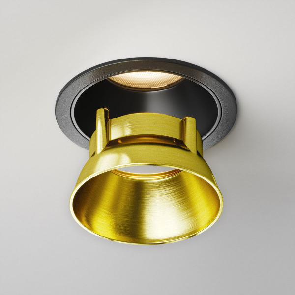 Декоративная рамка-отражатель Maytoni Technical Downlight Alfa LED Ring12-15W-RD-BS Декоративная рамка-отражатель Maytoni Technical Downlight Alfa LED Ring12-15W-RD-BS