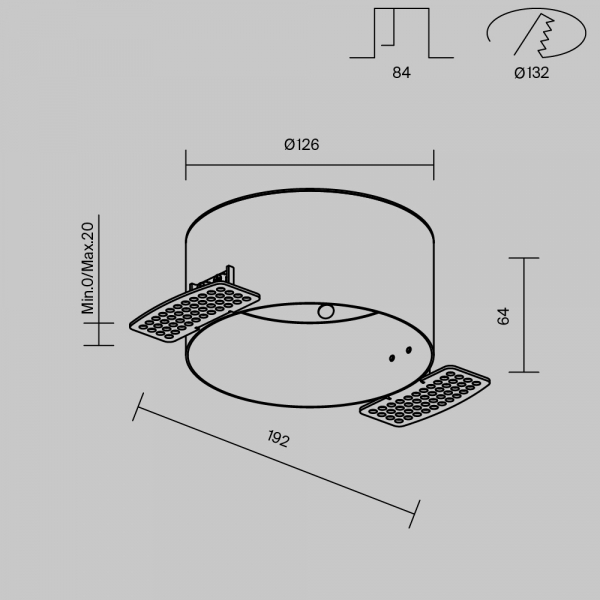 Аксессуар Maytoni Technical DLA032-TRS12-W Аксессуар Maytoni Technical DLA032-TRS12-W