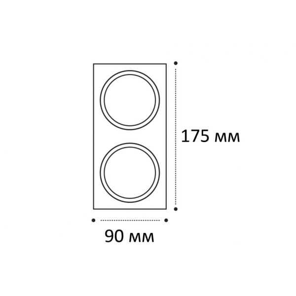 Рамка Italline IT08-8038 white