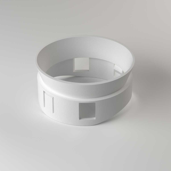 Насадка торцевая на светильник Rullo dia 60 mm Lightstar Rullo 202406