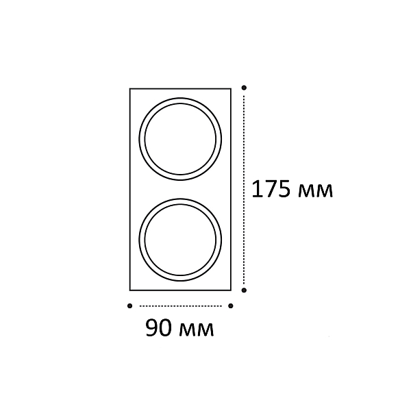 Рамка Italline IT08-8038 white