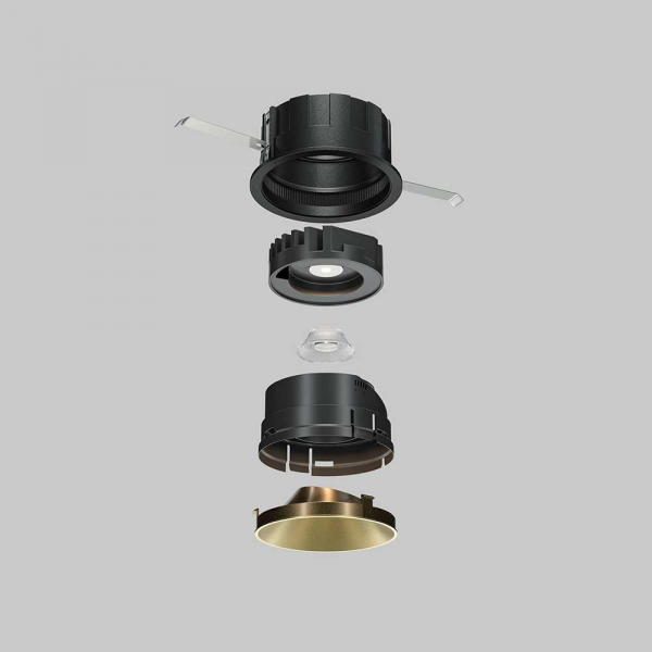Декоративная рамка-отражатель Maytoni Technical Wise Ring057-10-MG Декоративная рамка-отражатель Maytoni Technical Wise Ring057-10-MG