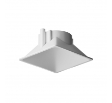 Декоративная рамка-отражатель Maytoni Technical Downlight Alfa LED Ring8-10W-SQ-W