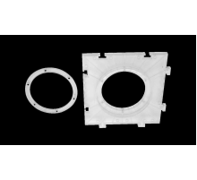 Рамка скрытого монтажа для встраиваемых светильников с наружным D 80-90мм Crystal Lux CLT 099 D80-90