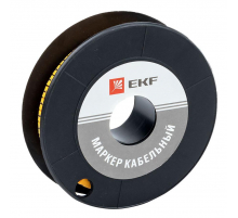Маркер кабельный 1,5 мм2 '1' (1000 шт.) (ЕС-0) EKF PROxima plc-KM-1.5-1