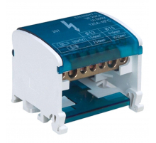 Шины на DIN-рейку в корпусе (кросс-модуль) 2х7 L+PEN LD505-207