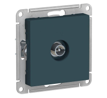 ТВ-розетка Systeme Electric AtlasDesign изумруд ATN000893