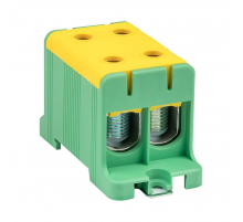 Клемма силовая вводная двойная КСВ 16-95 желто-зеленая EKF PROxima plc-kvs2-16-95-y-green