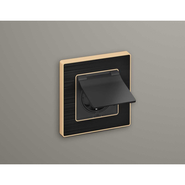 Лицевая панель розетки AMBRELLA VOLT AP9080