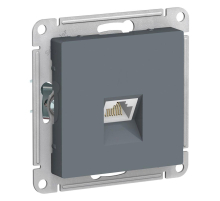 Розетка компьютерная RJ45 Systeme Electric AtlasDesign 5e кат UTP грифель ATN000783