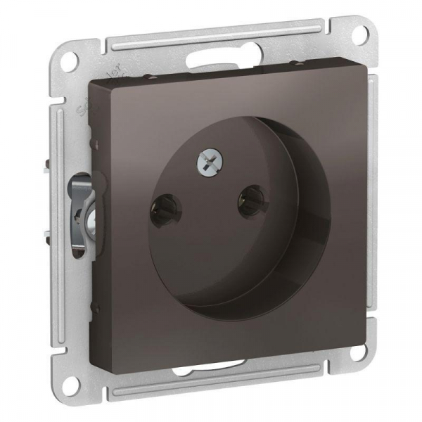 Розетка 2К Systeme Electric AtlasDesign 16A 250V мокко ATN000641 Розетка 2К Systeme Electric AtlasDesign 16A 250V мокко ATN000641