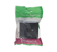 ТВ-розетка Systeme Electric Blanca антрацит BLNTA000016