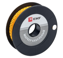 Маркер кабельный 4,0 мм2 '8' (500 шт.) (ЕС-2) EKF PROxima plc-KM-4-8