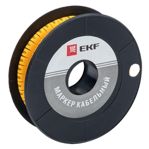 Маркер кабельный 4,0 мм2 '8' (500 шт.) (ЕС-2) EKF PROxima plc-KM-4-8