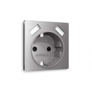 Лицевая панель розетки AMBRELLA VOLT AP5090