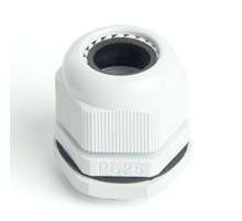 Сальник PG25 диаметр проводника 16-21 мм STEKKER, IP54, серый (DIY упаковка 2 шт) (без мембраны)