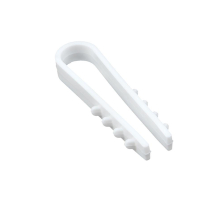 Дюбель-хомут для круглого кабеля (5-10мм) белый (50шт.) EKF PROxima plc-ncs50-5x10w
