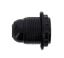 Патрон карболитовый с кольцом Е27 черн. без наклейки EKF PROxima LHC-E27-r