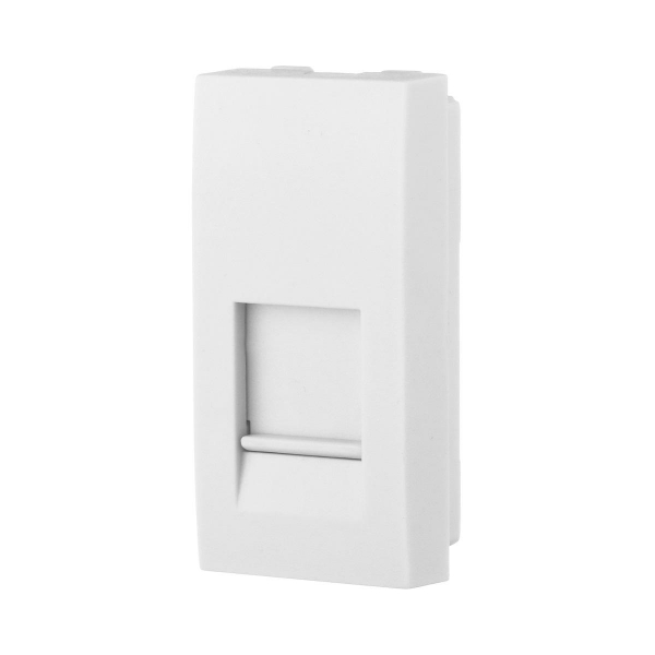 Накладка LK Studio для розетки телефонной, компьютерной RJ,45х22,5мм (белый) LK45 853104-1 Накладка LK Studio для розетки телефонной, компьютерной RJ,45х22,5мм (белый) LK45 853104-1