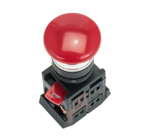Кнопка AEAL-22 красная с фиксацией NO+NC Грибок EKF PROxima pbn-aeal-r