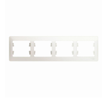 Рамка 4-постовая Systeme Electric Glossa перламутр GSL000604