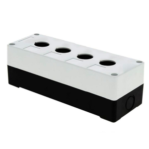 Корпус КП104 пластиковый 4 кнопки белый EKF PROxima cpb-104-w