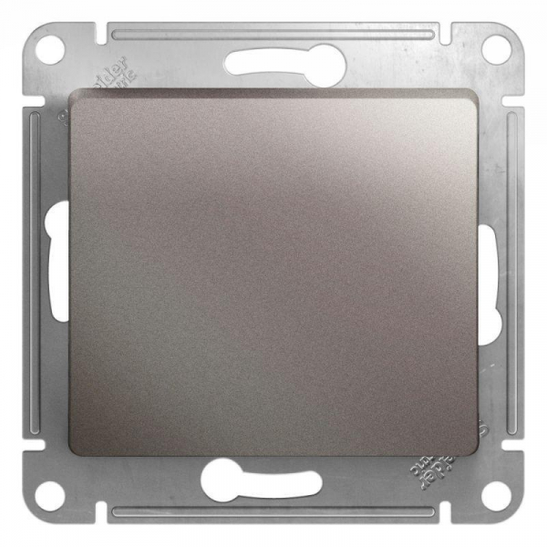 Выключатель одноклавишный Systeme Electric Glossa 10A 250V платина GSL001211 Выключатель одноклавишный Systeme Electric Glossa 10A 250V платина GSL001211